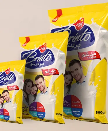 حليب برينتو كامل الدسم المدعم